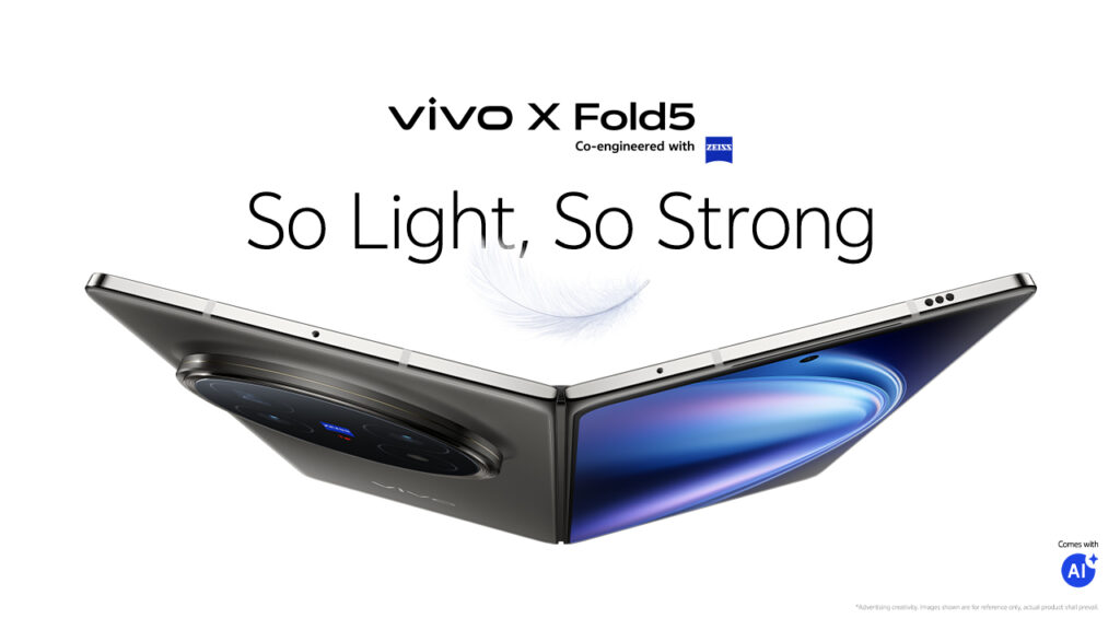 vivo Unveils the X Fold5 in Pakistan – So Light, So Strong