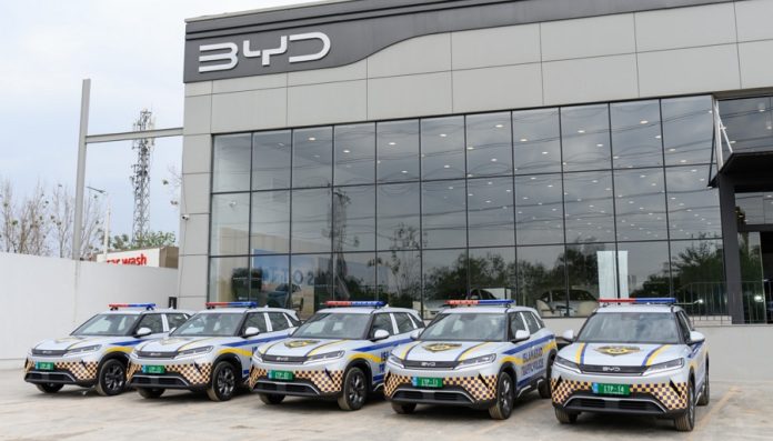 Islamabad Police Leads Pakistan’s Electric Revolution with BYD NEVs