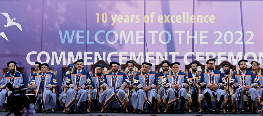 The Graduation Ceremony of the MBA, Executive MBA and MS Business Analytics programs of the Karachi School of Business and Leadership (KSBL) was held recently. KSBL celebrated its Commencement Ceremony in the backdrop of 10 Year Celebration for the institution.