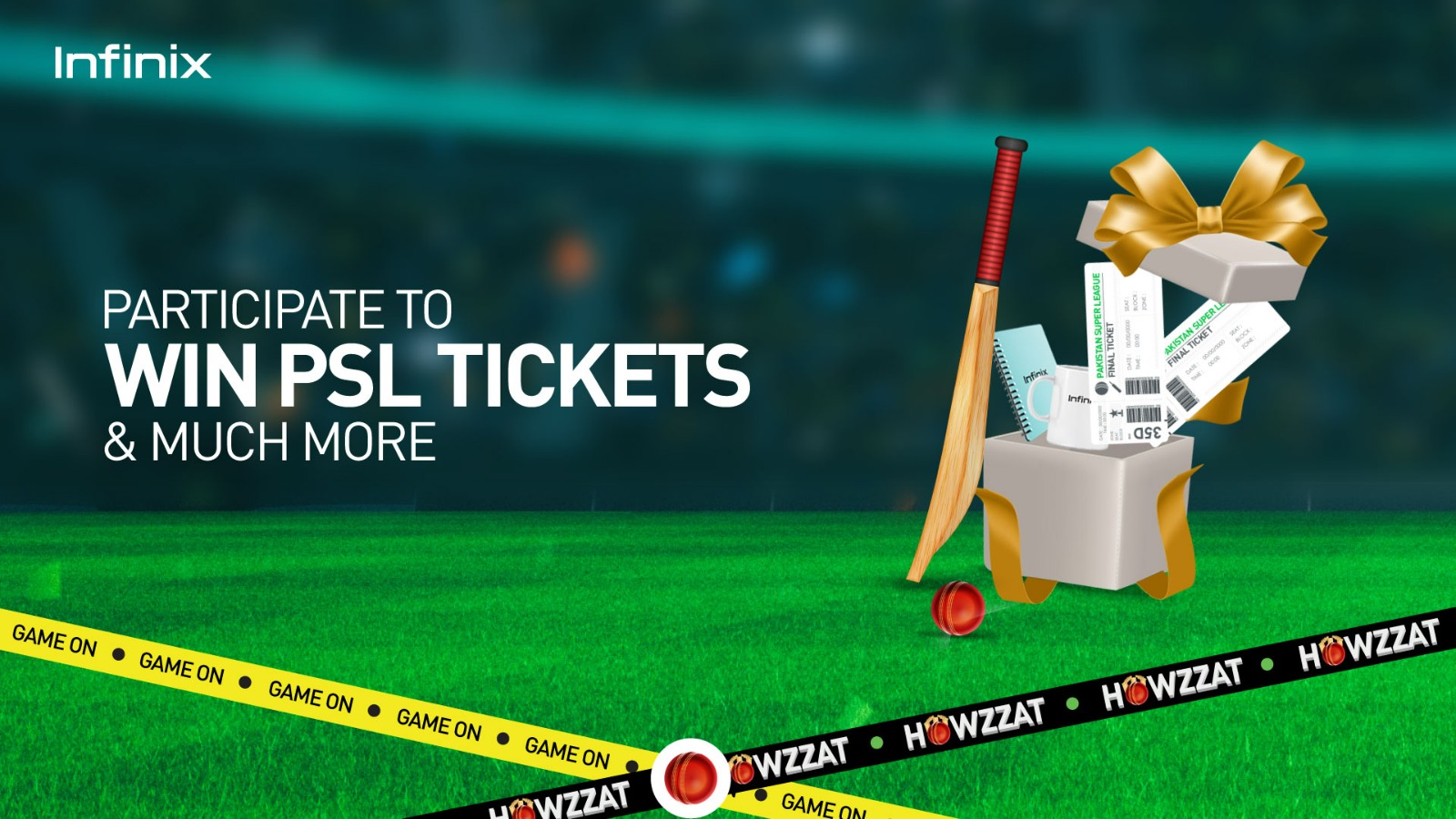 Infinix invites all to predict PSL match winners and get a chance to win PSL 8 tickets!