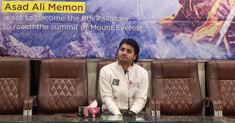 IoBM student Asad Ali Memon sets his sights on Mount Everest
