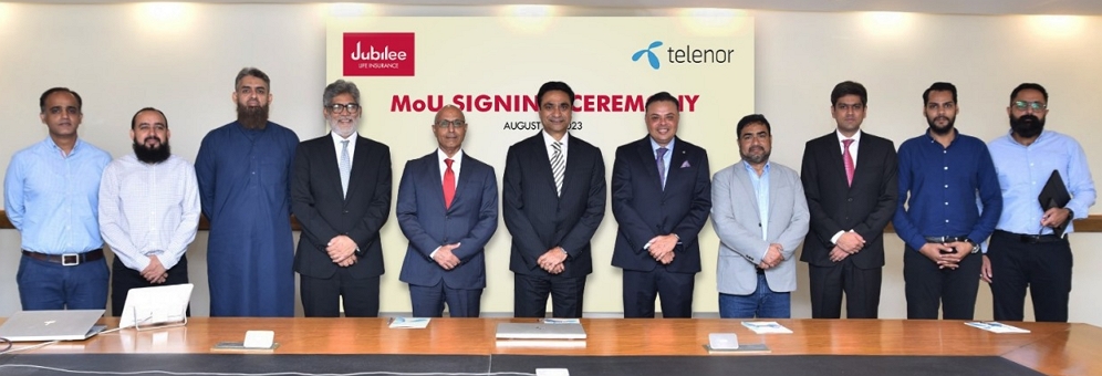 Jubilee Life Insurance will be directly integrated into the Apollo app, Telenor's flagship platform which caters to a robust network of 120,000 retailers across Pakistan
