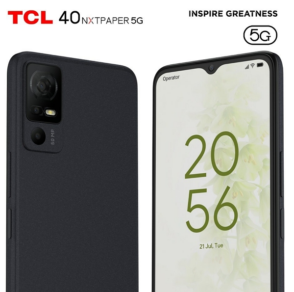 TCL Launches World's First Smartphones Featuring NXTPAPER Technology
