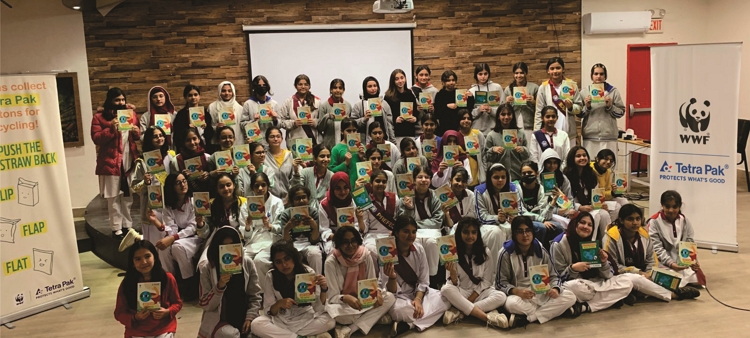 Tetra Pak and WWF to mentor 10,000 Pakistani students on waste recycling awareness