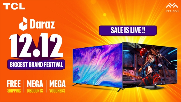 #Daraz for its massive 12.12 sale, running from December 12th to 17th, 2023