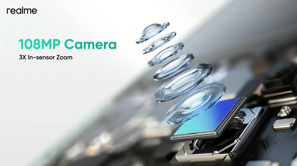 realme C67 takes midrange photography to the next level, with the only 108MP camera in its segment featuring a 1/1.67” S5KHM6 sensor with 3X In-sensor Zoom