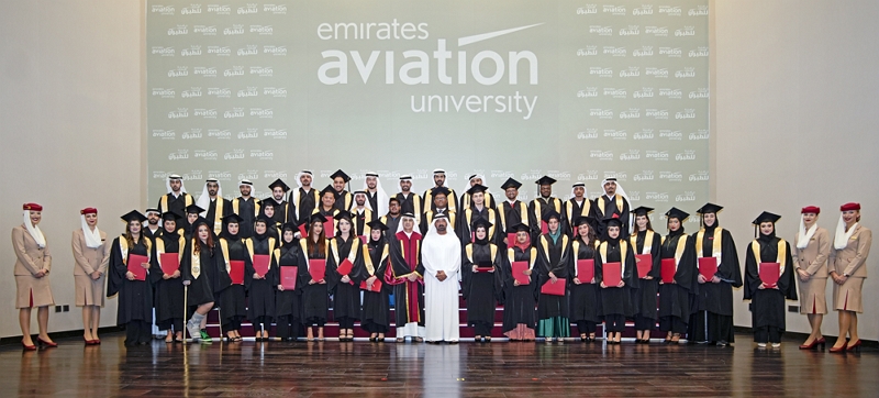 Emirates Aviation University honours 302 future aviation leaders