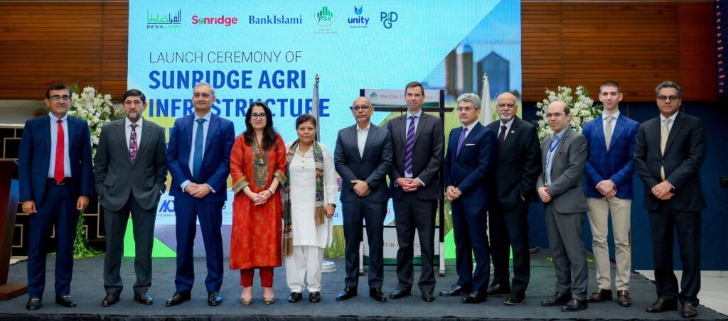 InfraZamin Pakistan, Sunridge Foods, and BankIslami Launch Pakistan’s First Agri-Infrastructure Sukuk at PSX Gong Striking Ceremony.