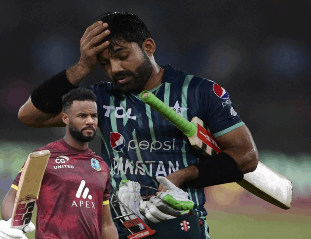 Pakistan Suffers Humiliating 202-Run Defeat to West Indies all out on 92 runs