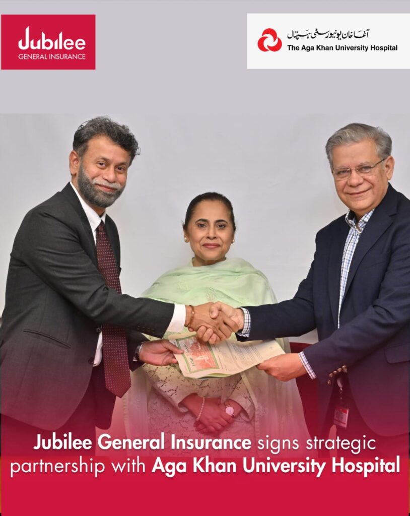 Jubilee General Insurance Partners with the Aga Khan University Hospital to Launch Exclusive Discount Card for Customers