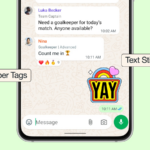 Level Up Your WhatsApp Group Chats With New Member Tags, Text Stickers, and More