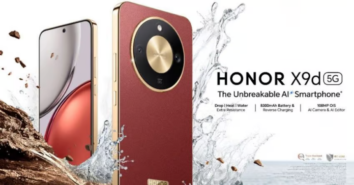 HONOR X9d Launches in Pakistan With 8300mAh Battery & AI Features