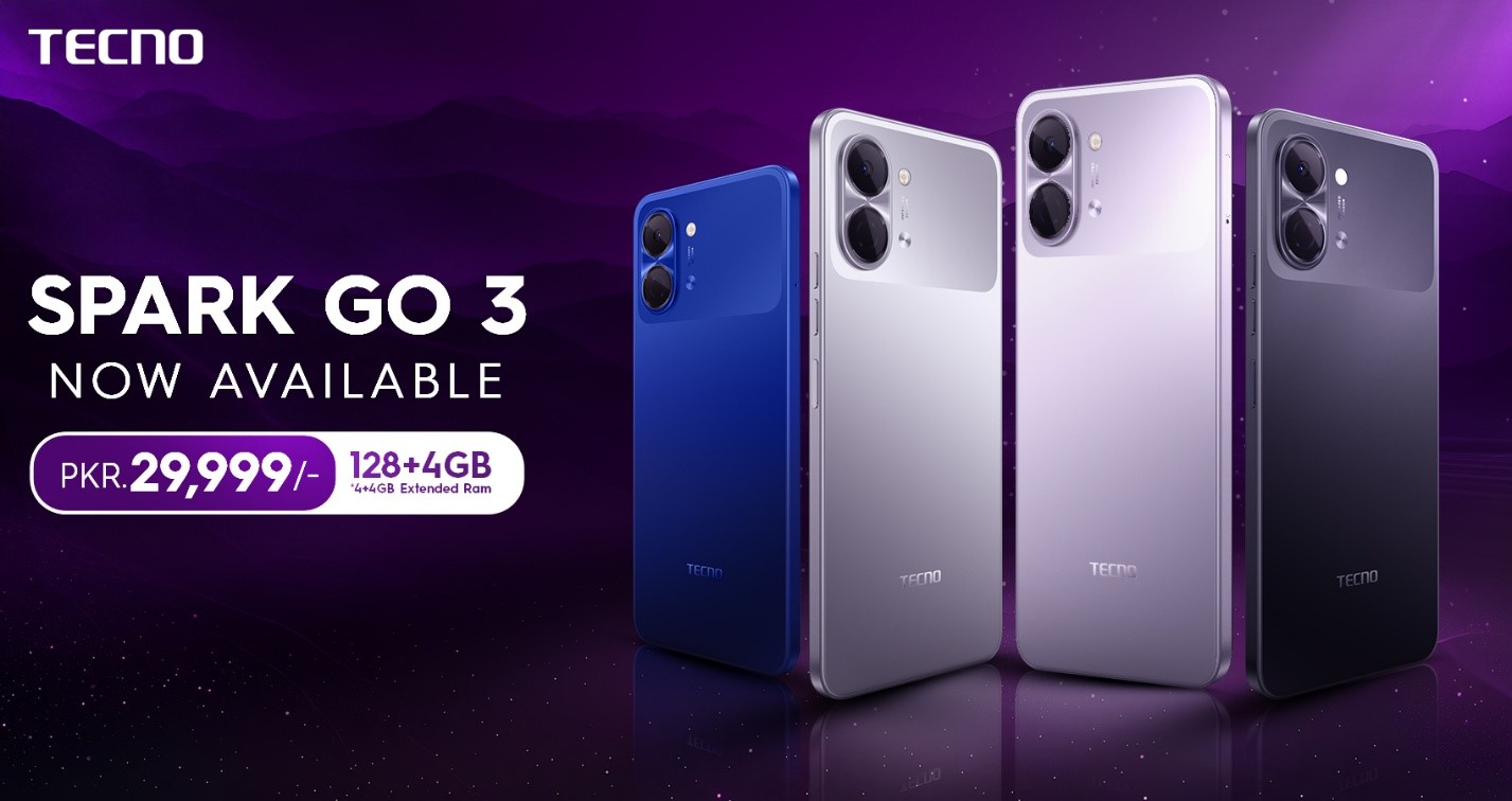 TECNO Spark Go 3 Launched in Pakistan — Bold Design, Powerful ...