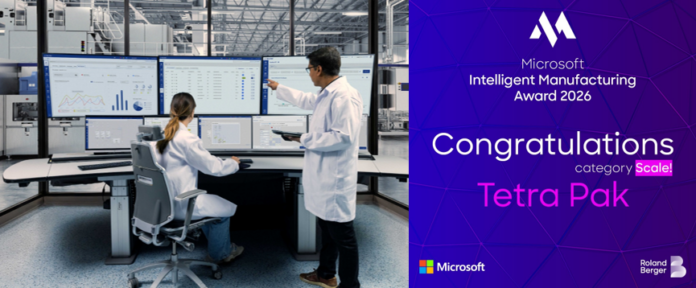 Tetra Pak® Win Award For Enabling Cost-Efficient Growth In Food and Beverage Manufacturing