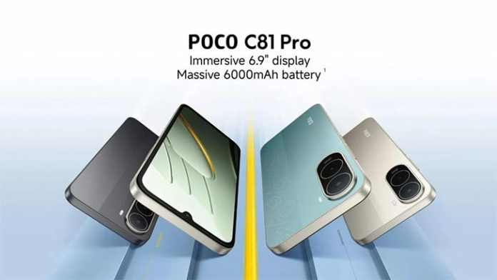 Xiaomi Launches Budget Poco C81 Pro Starting at $99