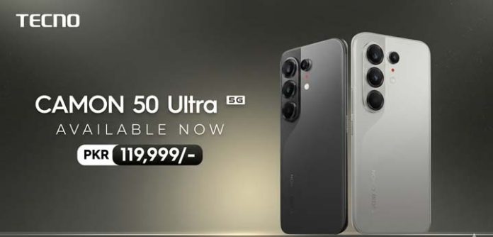TECNO CAMON 50 Ultra 5G Launched in Pakistan with Advanced 5G Chipset and 50MP Sony Camera