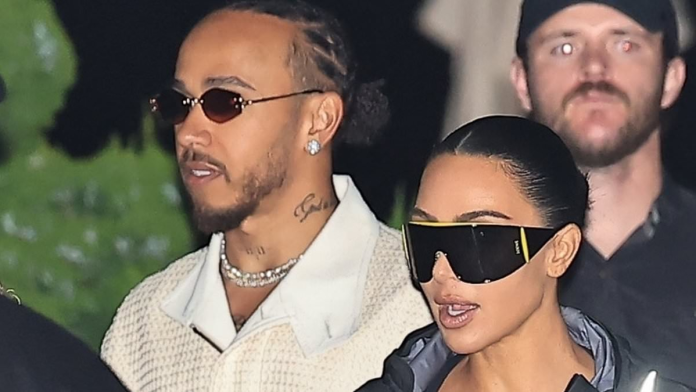 Kim Kardashian Meets Lewis Hamilton’s Mother During Private LA Dinner