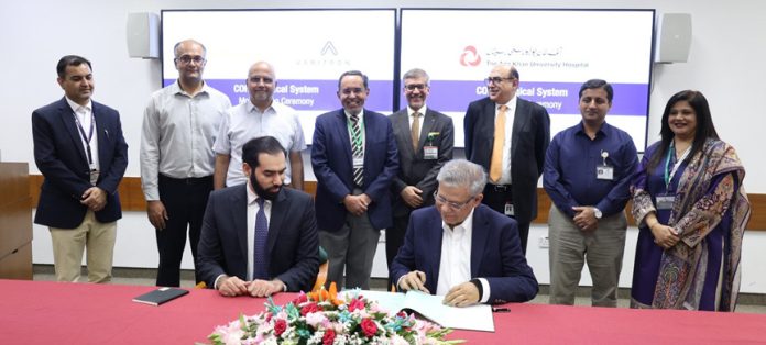 AKUH Signs Agreement with MicroPort to Bring Toumai Surgical Robot with 5G Remote Surgery to Pakistan