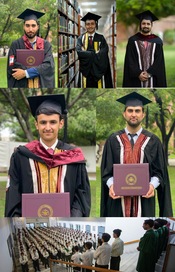 Five AKHSS Seen Lusht Alumni Graduate from LUMS with BS (Hons) Degrees