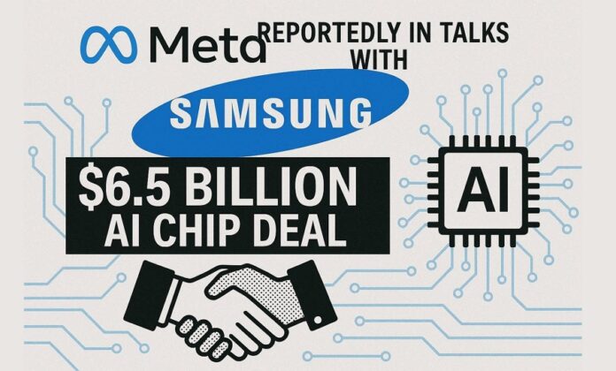 Meta Reportedly in Talks with Samsung for $6.5 Billion AI Chip Deal
