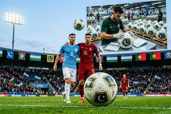 Pakistan’s Sialkot-Made ‘Trionda’ FIFA World Cup 2026 Ball Takes Centre Stage in Tashkent