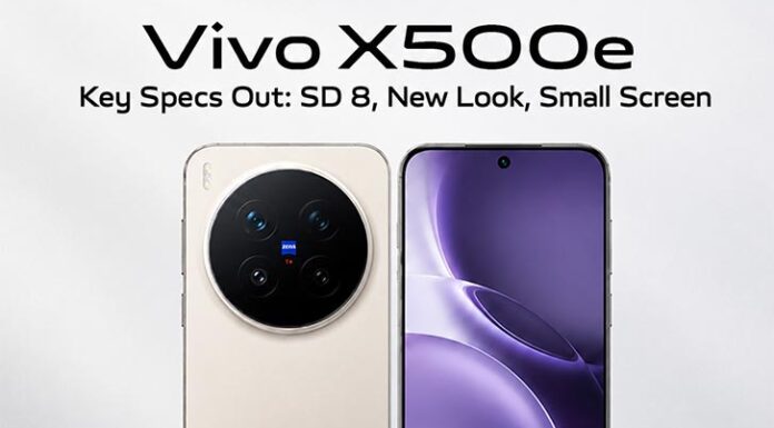 Vivo X500e Leak Reveals Snapdragon 8 Chip, Compact Display and ZEISS Cameras